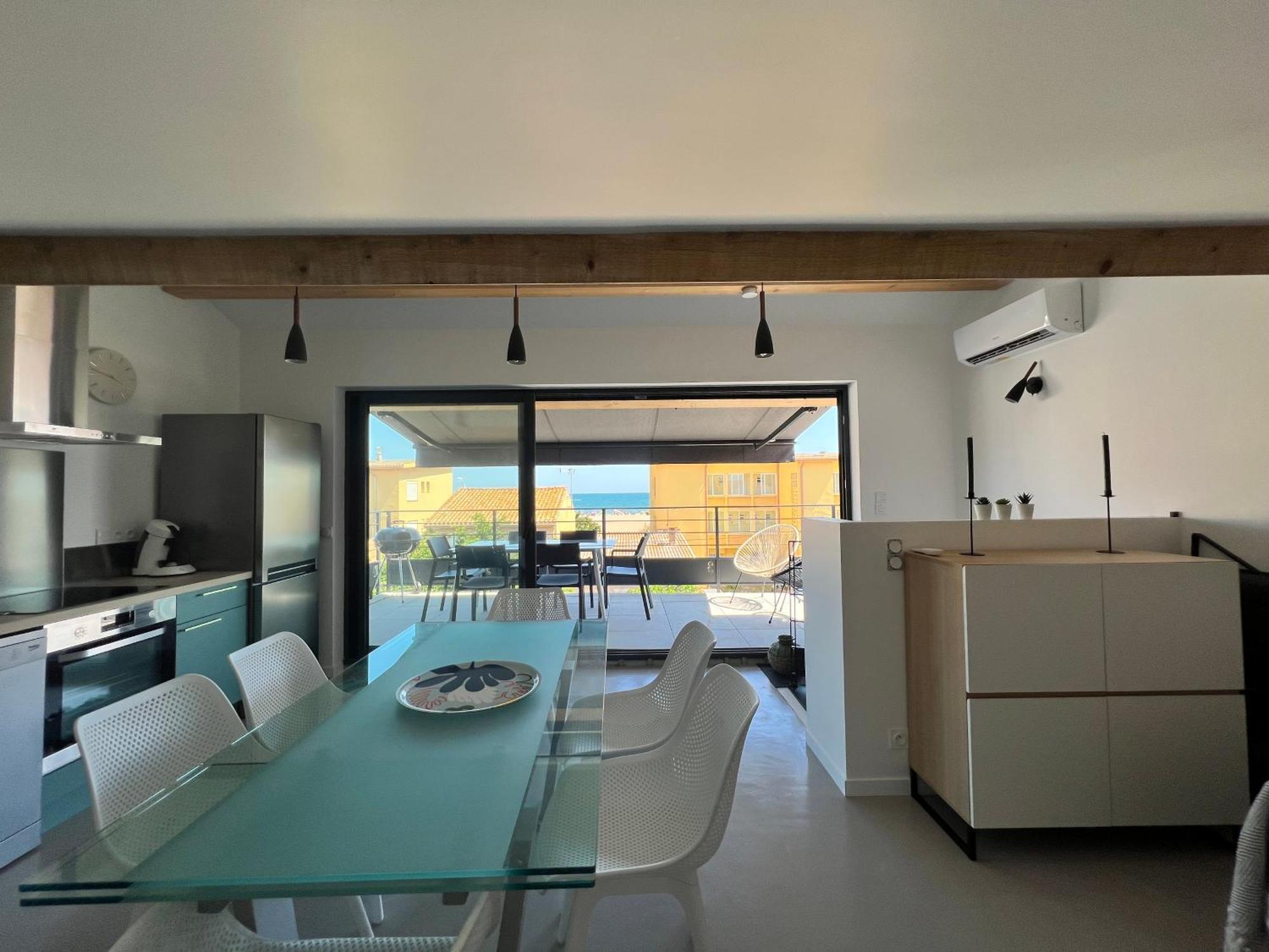 Apartamento Oustal Caval Marin A Valras-Plage Exterior foto